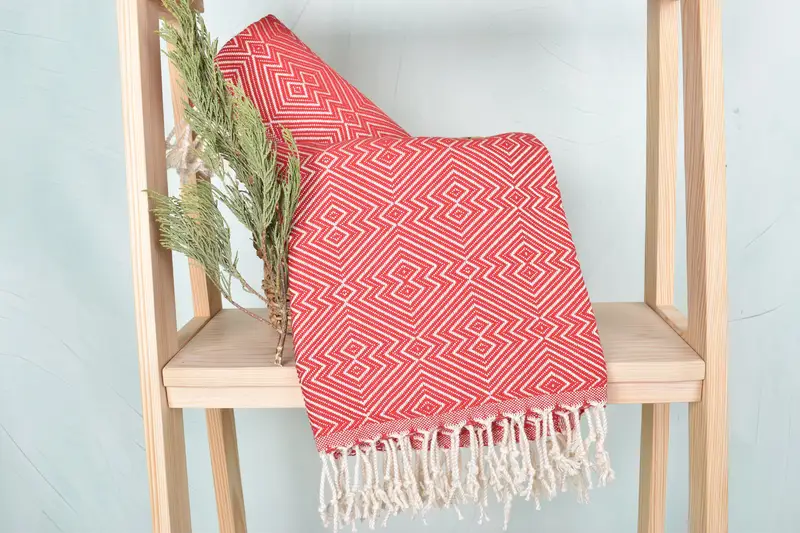 Gift For Best Friend, Bachelorette Gifts, Best Beach Towel, Travel towel, Turkish Towel Beach Towel, Friends Beach Towel, 76x40 Cotton Diamond Towel - 4