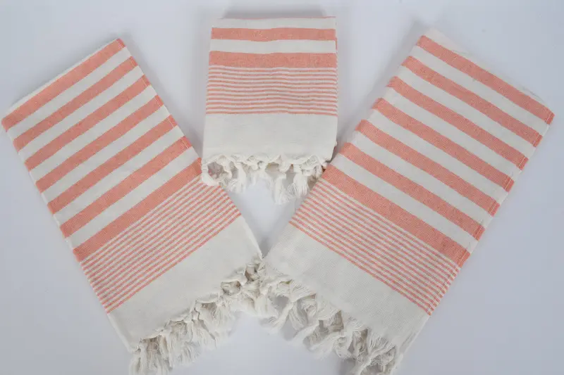 Girl Trip Party Favor, Best Friend Gift Ideas, Small Bath Towels, Personalized Dish Towel, Monogram Kitchen Towel, 36x18 Cotton Striped Terry Towel - 6