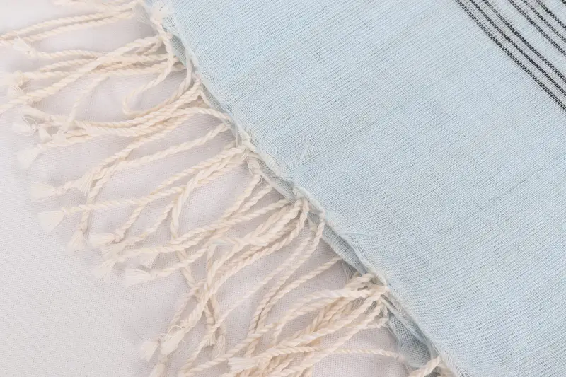 Spa Towel, Quick-Dry Beach Towel, 70x40 Cotton Striped Towel, Monogram Beach Towel, Lightweight towel, Beach Wedding Favor, Birthday Gift - 7