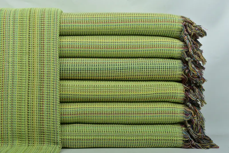 100x80 Cotton Waffle Towel, Woven Blanket, Throw Blankets, Christmas Tablecloth, Custom Wedding Gifts, Aesthetic Blanket, Bachelorette Gifts - 1