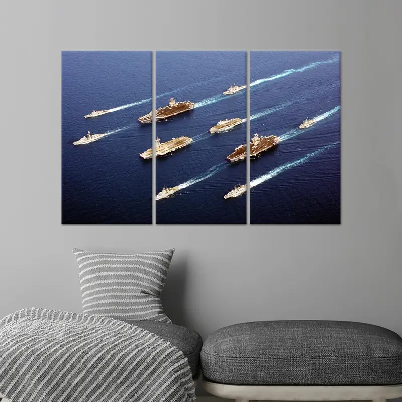 Oceanic Serenity: Kıyı Cennetiniz için Baskılı Kanvas Sanatı