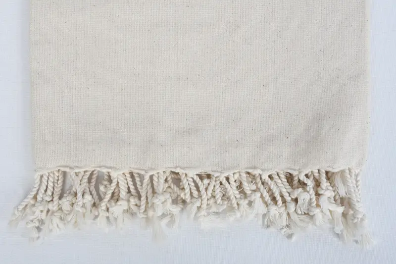 Personalized Towel, Custom Name Towel, 70x40 Cotton Flat Towel, Handmade Gift, Turkish beach towel with fringe, Beach towel, Peshtemal Towel - 3