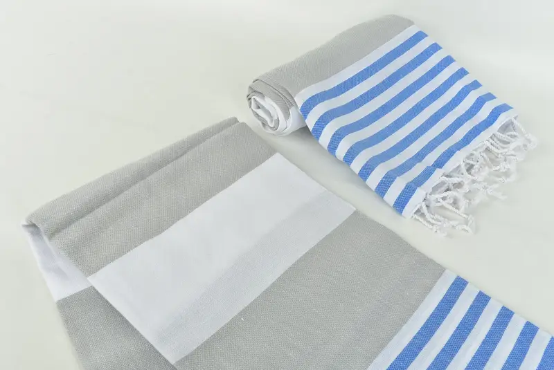 Gifts For Him, 70x40 Cotton Striped Towel, Bachelorette Favor, Thin and lightweight Turkish peshtemal, Bridal Shower Favors, Turkish Towel Beach - 7