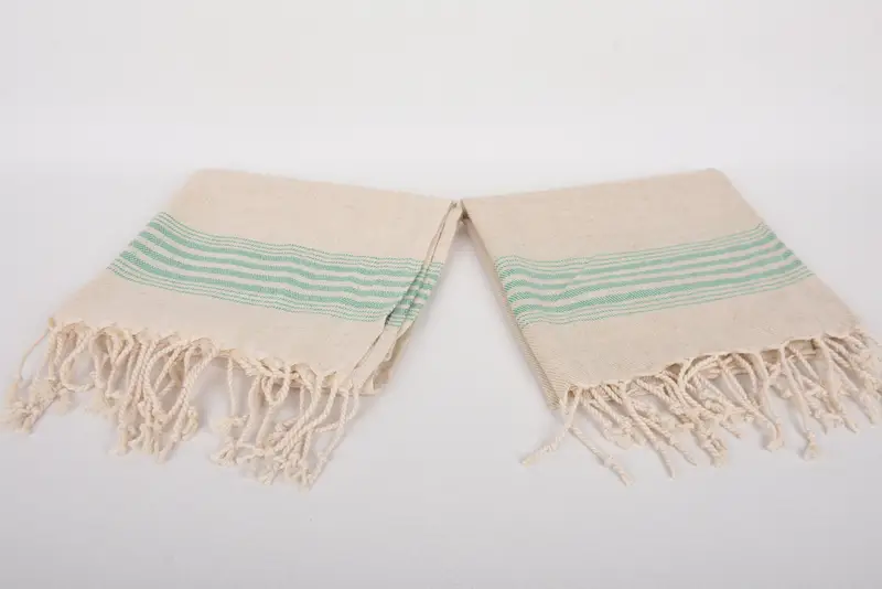 36x18 Linen Striped Towel, Bachelorette Favor, Small Bath Towels, Wedding Favors, Custom Wedding Gift From Bridesmaid, Turkish Tea Towel, Xmas Gifts - 6