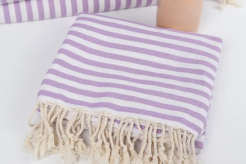 Gym Towel, Handmade Turkish Towel, Bachelorette Party Gifts, 70x40 Cotton Striped Towel, Gift Towel, Lightweight Turkish towel, Monogram Beach Towel - 5