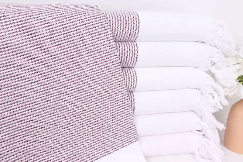 Hammam Towel USA, 70x40 Cotton Striped Towel, Bachelorette Party Gift, Monogram Beach Towel, Gift For Boyfriend, Wedding Towel, Wedding Gifts Towel - 1