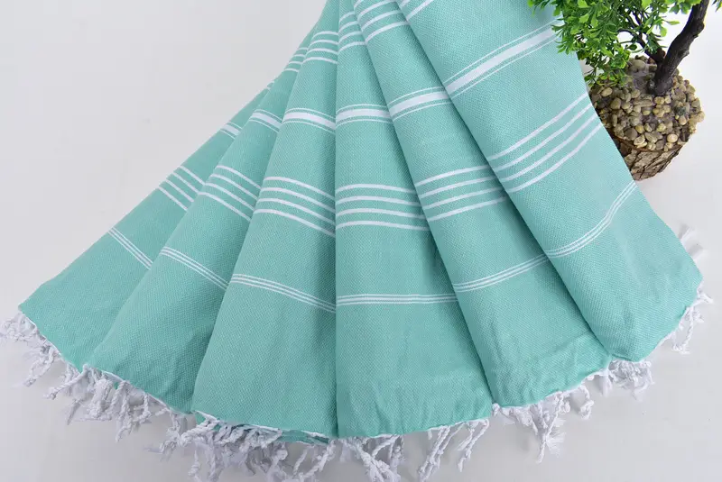 Quick-Dry Beach Towel, 70x40 Cotton Striped Towel, Personalized Wedding Gift, Wedding Gift, Maid Of Honor Gift, Bridesmaid Towel, Decorative Towel - 4