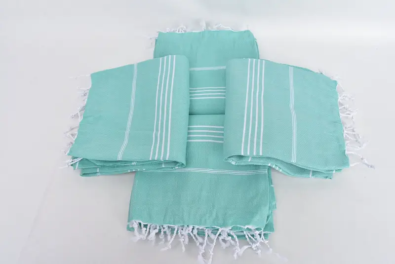 Quick-Dry Beach Towel, 70x40 Cotton Striped Towel, Personalized Wedding Gift, Wedding Gift, Maid Of Honor Gift, Bridesmaid Towel, Decorative Towel - 6
