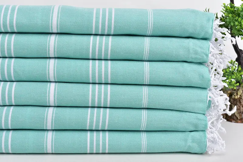 Quick-Dry Beach Towel, 70x40 Cotton Striped Towel, Personalized Wedding Gift, Wedding Gift, Maid Of Honor Gift, Bridesmaid Towel, Decorative Towel - 3