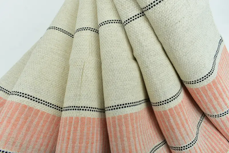 Personalized Gifts, Gift Towel, Wedding Hand Made Gift, 40x20 Linen Striped Towel, Wedding Gift Kitchen Towel, Kitchen Towel, Monogrammed Hand Towel - 5