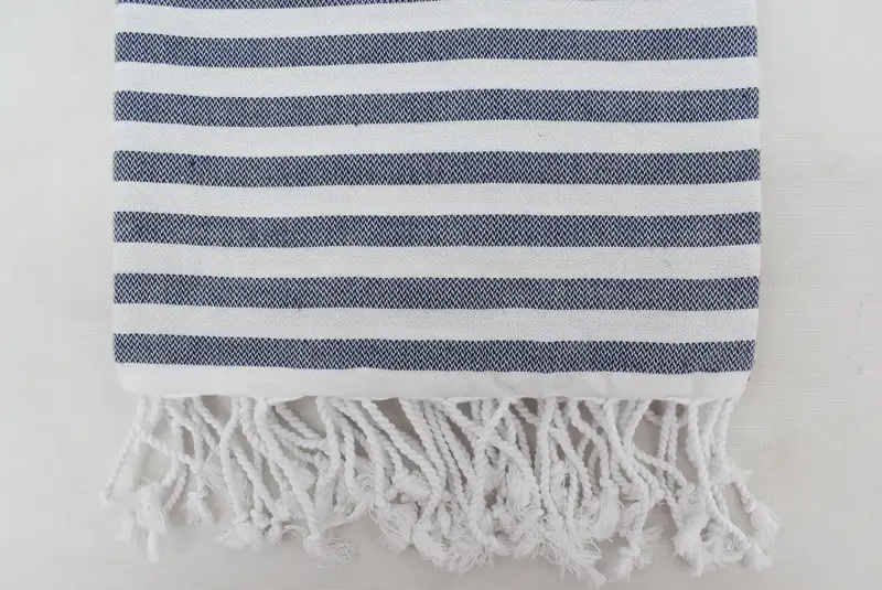 Gift For Best Friend, Monogrammed Beach Towel, 70x40 Cotton Striped Towel, Turkish bath towel, Personalized Beach Towel, Beach Wedding Favor - 6
