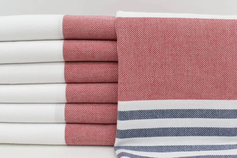 Gift For Best Friend, Monogrammed Beach Towel, 70x40 Cotton Striped Towel, Turkish bath towel, Personalized Beach Towel, Beach Wedding Favor - 1