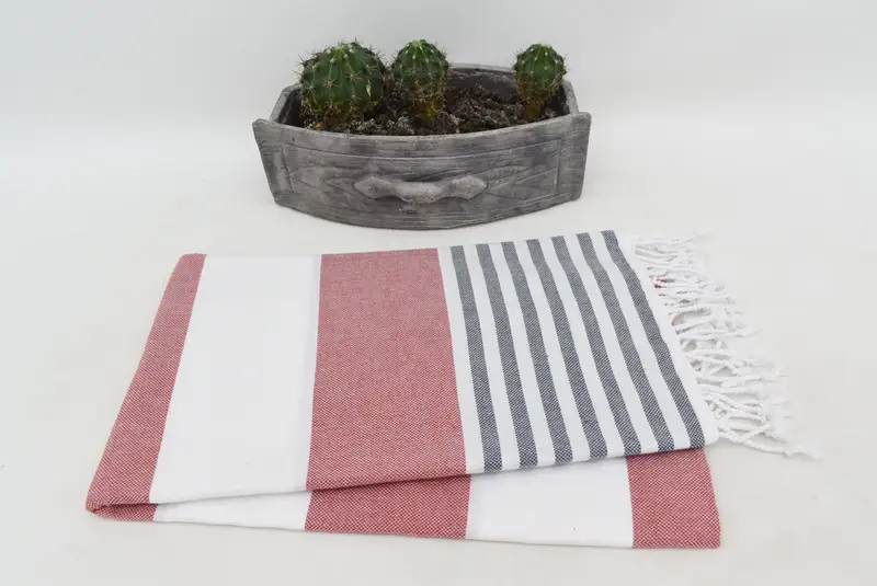 Gift For Best Friend, Monogrammed Beach Towel, 70x40 Cotton Striped Towel, Turkish bath towel, Personalized Beach Towel, Beach Wedding Favor - 8