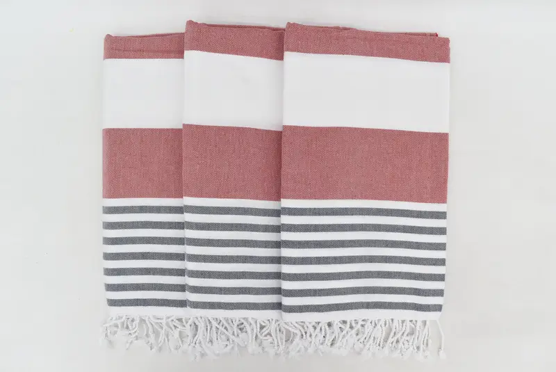 Gift For Best Friend, Monogrammed Beach Towel, 70x40 Cotton Striped Towel, Turkish bath towel, Personalized Beach Towel, Beach Wedding Favor - 3