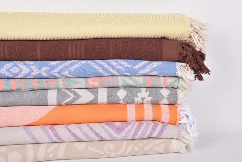 70x40 Cotton Set of 8 Towel, Personalized Wedding Gift, Best Friend Wedding Gift, Bridal Shower Gifts, Beach Towel Gift, Bridesmaid Gift - 2