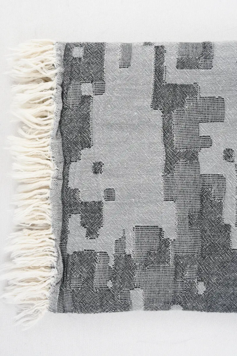 Embroidered Turkish Towel, 68x36 Cotton Camouflage Towel, Turkish Towel Beach Towel, Bath towel, Personalised Gift, Wedding Favors, Home Decor Gifts - 4