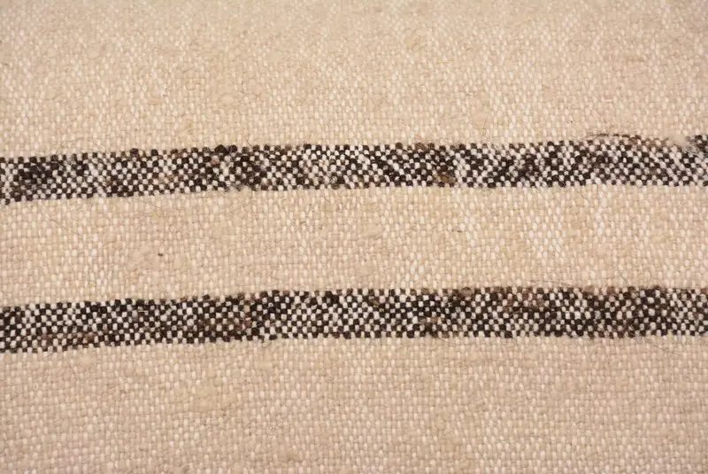 Hippie Throw Cushion, Cushion Case, 16x24 Beige Pillow, Vintage Kilim Pillow, Boho Pillow Sham Cover, Oriental Pillow Sham, Pillow for Sofa - 3