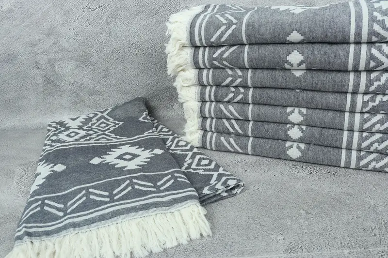 Bachelorette Party Decorations, Gift For Bride, 74x40 Cotton Geometric Towel, Custom Towel Beach, Quick-Dry Beach Towel, Housewarming Gift - 2