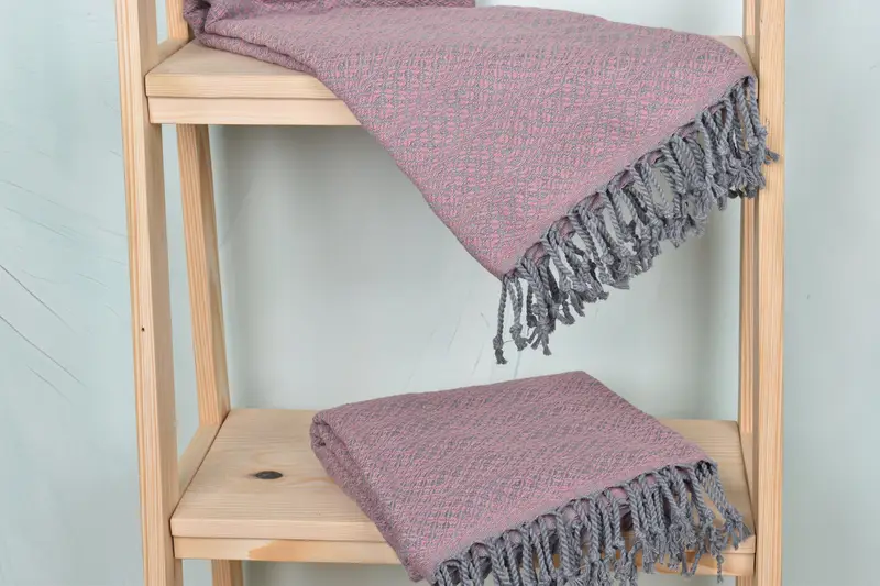 Absorbent Turkish towel, Bridemaids Beach Towel, Friends Beach Towel, Housewarming Gift, Handmade Gift, Christmas Gift, 70x40 Cotton Geometric Towel - 5
