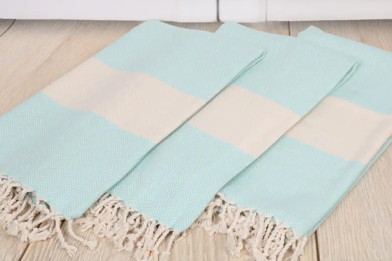 Personalized Wedding Gift, Wedding Gift, Wedding Hand Made Gift, Gift For Mom, Bachelor Bachelorette Party Favors, 70x40 Cotton Herringbone Towel - 6