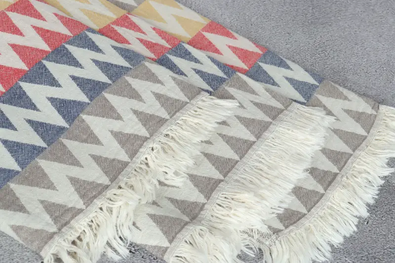 Custom Wedding Gift, Bridesmaid Towel, Bride Gift, Wedding Towel, 70x40 Cotton Zigzag Design Towel, Quick-Dry Beach Towel, Lightweight towel - 12