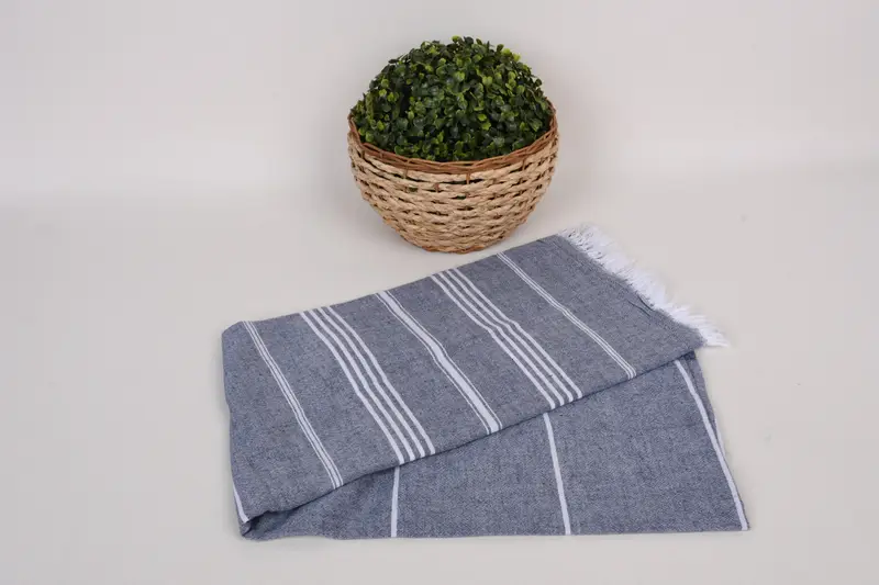 Quick-dry towel, Monogrammed Turkish Towel, Monogram Turkish Towel, Valentines Day Gift, Custom Towel, Towel With Name, 68x36 Cotton Striped Towel - 4
