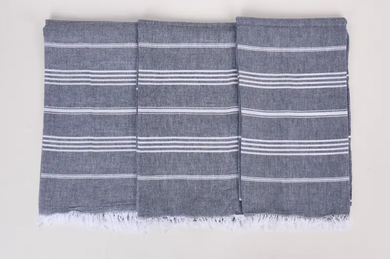 Quick-dry towel, Monogrammed Turkish Towel, Monogram Turkish Towel, Valentines Day Gift, Custom Towel, Towel With Name, 68x36 Cotton Striped Towel - 7