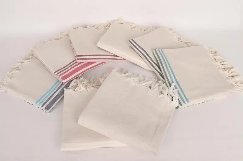 Bulk Order Towel, Halloween Gifts, Personalized Bridesmaid Gift, 70x40 Linen Striped Towel, Personalized Turkish Towel, Turkish beach towel - 3