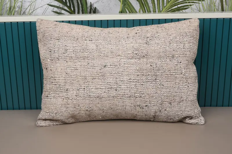 16 x 24 Zoll türkischer Kissenbezug, Antik-Salon-Beige-Kissenbezug - 1