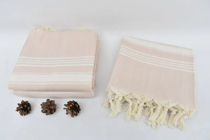 70x40 Cotton Herringbone Towel, Organic cotton Turkish peshtemal towel, Best Friend Gift, Beach Towel Bulk, Turkish bath towel, Grandma Gift - 8