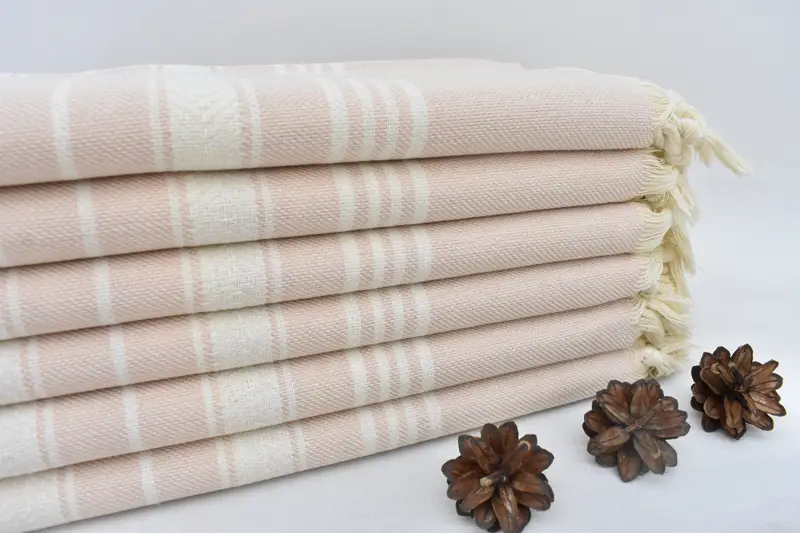 70x40 Cotton Herringbone Towel, Organic cotton Turkish peshtemal towel, Best Friend Gift, Beach Towel Bulk, Turkish bath towel, Grandma Gift - 1
