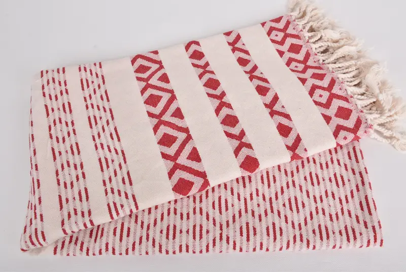 70x40 Cotton Diamond Towel, Personalized Towel, Luxury towel, Guest Towel, Fringed Turkish peshtemal beach towel USA, Beach towel, Personalize Gift - 4