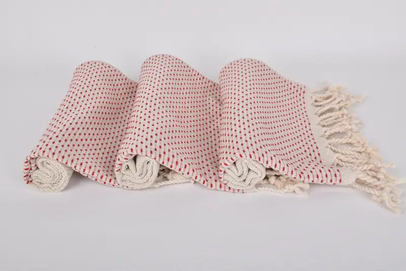 Kişiselleştirilmiş El Havlusu, 40x20 Pamuklu Polka Nokta Havlu, Mutfak Havlu, Spa Havlu, Monogramlanmış Türk Havlu, Noel Hediyesi, Nedime Hediyeleri - 8