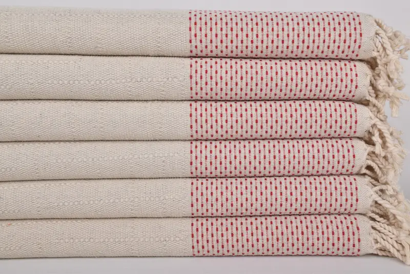 Kişiselleştirilmiş El Havlusu, 40x20 Pamuklu Polka Nokta Havlu, Mutfak Havlu, Spa Havlu, Monogramlanmış Türk Havlu, Noel Hediyesi, Nedime Hediyeleri - 2