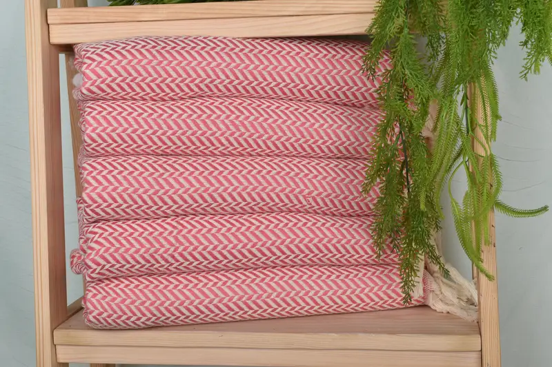 Xmas Gifts, Monogram Kitchen Towel, 36x18 Cotton Chevron Towel, Gift For Bride, Personalized Dish Towel, Bridesmaid Towel, Monogram Hand Towel - 1