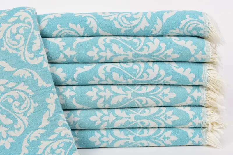 68x36 Toalla barroca de algodón, Favores de despedida de soltera de soltero, regalo de boda personalizado, regalo de boda de bienvenida, toallas de monograma, favores de bodas - 2