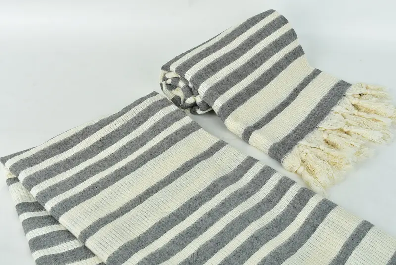 70x34 Cotton Striped Towel, Welcome Wedding Gift, Gift For Wedding Day, Wedding Gifts Towel, Custom Gift, Beach Theme Wedding Gift, Wedding Favors - 7
