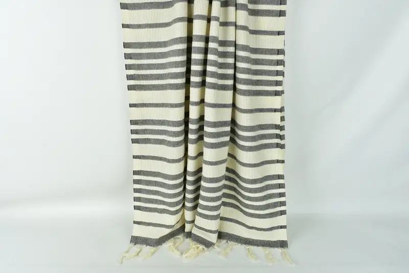 70x34 Cotton Striped Towel, Welcome Wedding Gift, Gift For Wedding Day, Wedding Gifts Towel, Custom Gift, Beach Theme Wedding Gift, Wedding Favors - 8