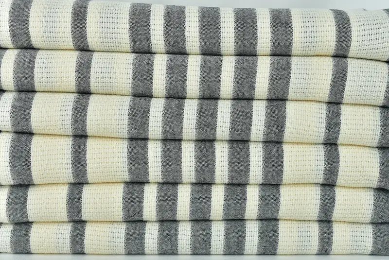 70x34 Cotton Striped Towel, Welcome Wedding Gift, Gift For Wedding Day, Wedding Gifts Towel, Custom Gift, Beach Theme Wedding Gift, Wedding Favors - 2
