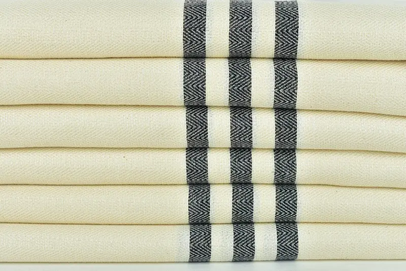Bachelorette Gifts, Valentines Day Gift For Him, 70x40 Cotton Striped Towel, Organic Turkish towel, Beach Wedding Favor, Monogram Beach Towel - 2
