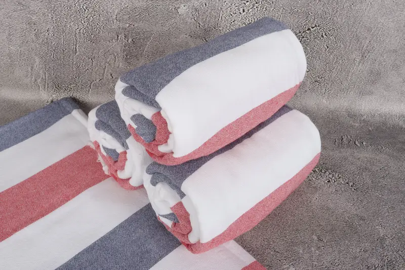Bachelorette Party Decorations, 64x36 Cotton Striped Terry Towel, Monogram Beach Towel, Spa Towel, Bachelorette Favor, Peshtemal Towel, Scarf Towel - 7