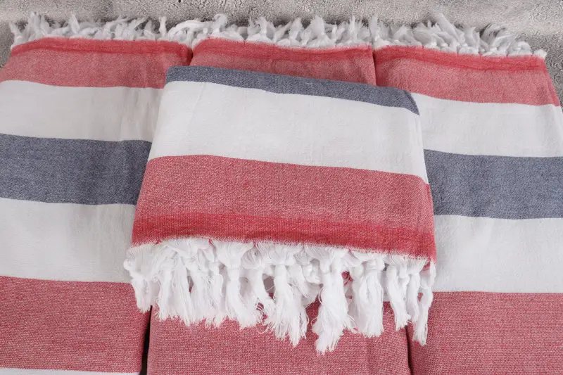 Bachelorette Party Decorations, 64x36 Cotton Striped Terry Towel, Monogram Beach Towel, Spa Towel, Bachelorette Favor, Peshtemal Towel, Scarf Towel - 4