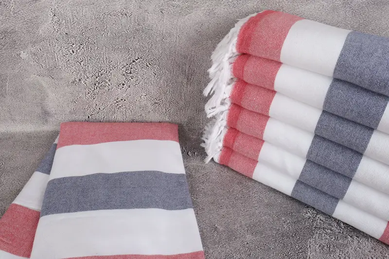 Bachelorette Party Decorations, 64x36 Cotton Striped Terry Towel, Monogram Beach Towel, Spa Towel, Bachelorette Favor, Peshtemal Towel, Scarf Towel - 2