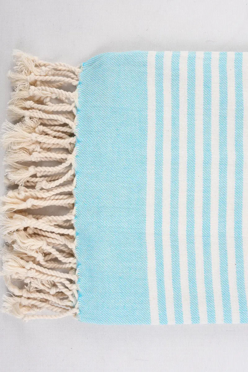 Home Decor Towel, 68x38 Cotton Striped Towel, Wedding Gift, Gym Towel, Housewarming Gift, Custom Wedding Gift, Mexico Bachelorette Party Gifts - 5