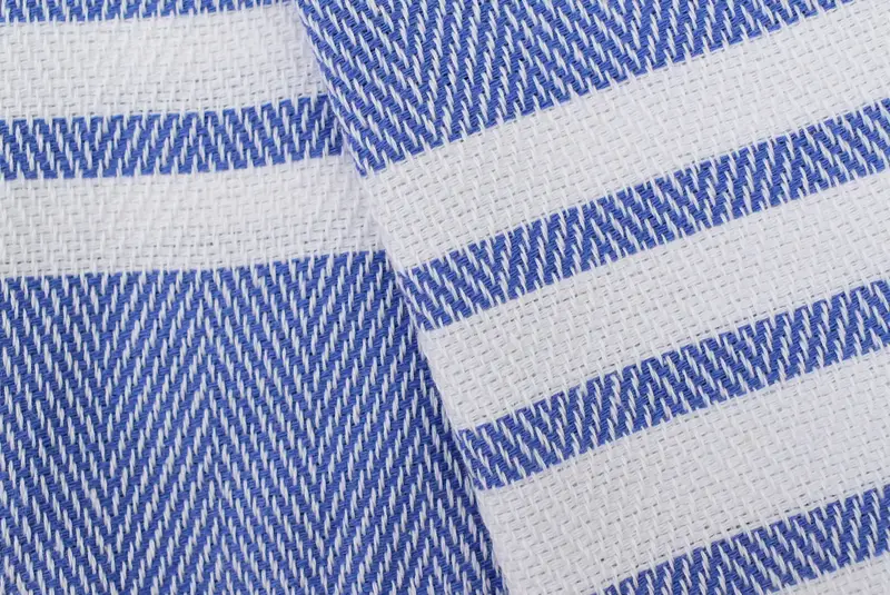 Hand Size Towels, Wedding Gift, Beach Bachelorette Party Decorations, Wedding Favors, Monogrammed Hand Towel, 36x24 Cotton Herringbone Towel - 5