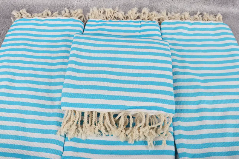 House Warming Gift, 70x40 Cotton Striped Towel, Sand-free towel, Personalized Turkish Towel, Gift For Her, Bridesmaid Towel, Personalized Towel Gift - 4