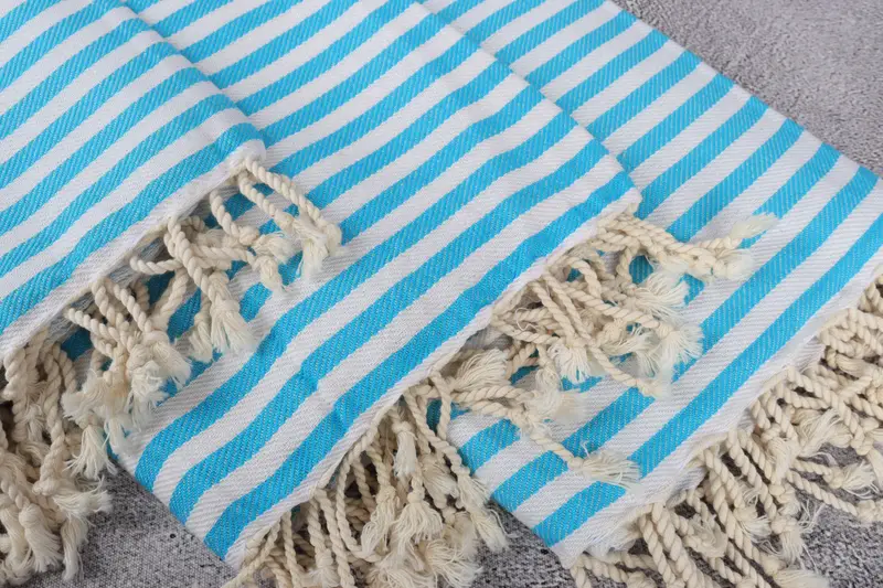 House Warming Gift, 70x40 Cotton Striped Towel, Sand-free towel, Personalized Turkish Towel, Gift For Her, Bridesmaid Towel, Personalized Towel Gift - 5