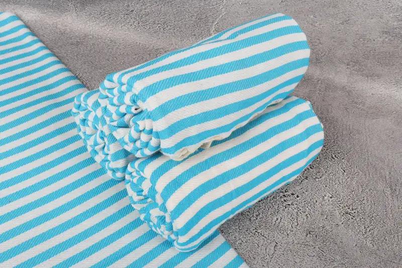 House Warming Gift, 70x40 Cotton Striped Towel, Sand-free towel, Personalized Turkish Towel, Gift For Her, Bridesmaid Towel, Personalized Towel Gift - 7