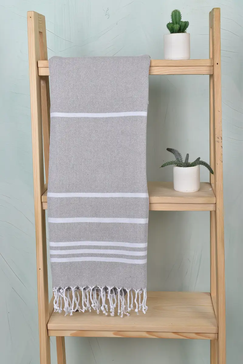 Bachelor Party Favors, Guest Towel, Bachelor Towel, Bachelorette Party Gifts Bridesmaids, Turkish towel, Organic towel, 70x40 Cotton Striped Towel - 8