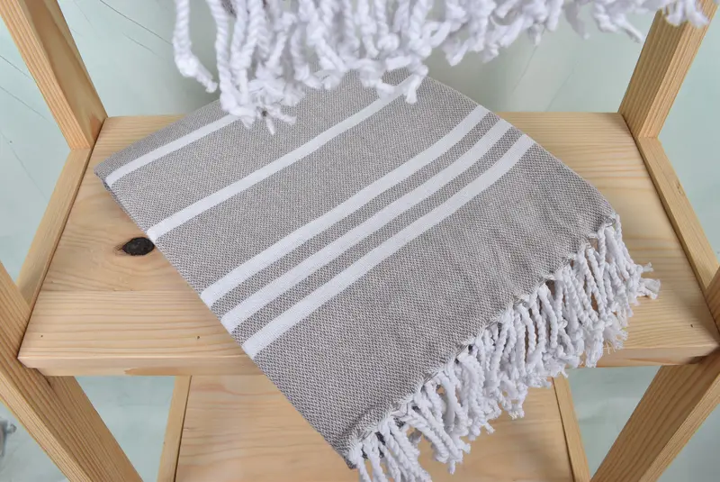 Bachelor Party Favors, Guest Towel, Bachelor Towel, Bachelorette Party Gifts Bridesmaids, Turkish towel, Organic towel, 70x40 Cotton Striped Towel - 5